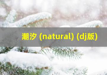 潮汐 (natural) (dj版)